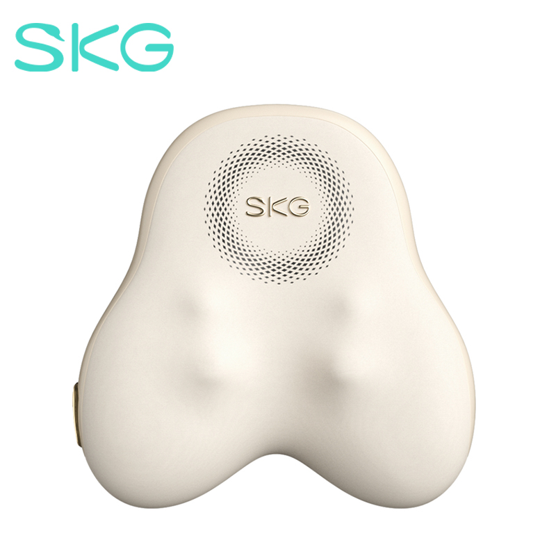 SKG腰部按摩仪T5-2豪华款腰靠垫肩颈背部全身按摩器仿人手红光热敷护腰神器