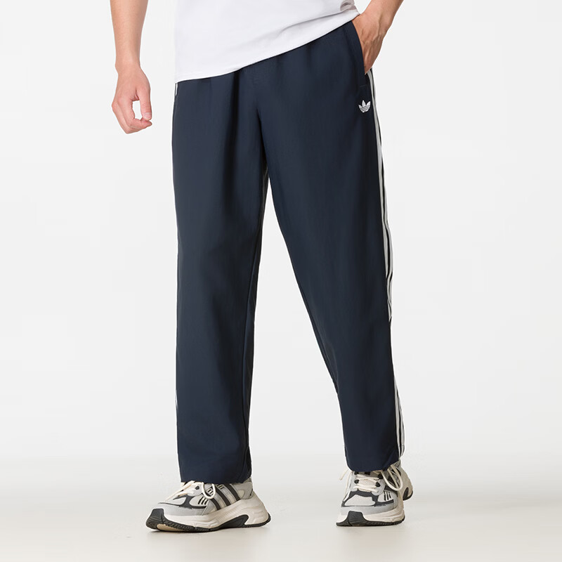 阿迪达斯(adidas)三叶草男裤新款运动裤时尚宽松休闲裤训练梭织长裤KS4245 ZP高清大图