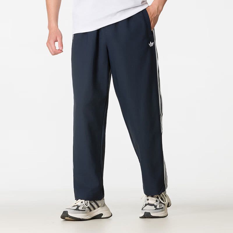 阿迪达斯(adidas)三叶草男裤新款运动裤时尚宽松休闲裤训练梭织长裤KS4245 ZP图片
