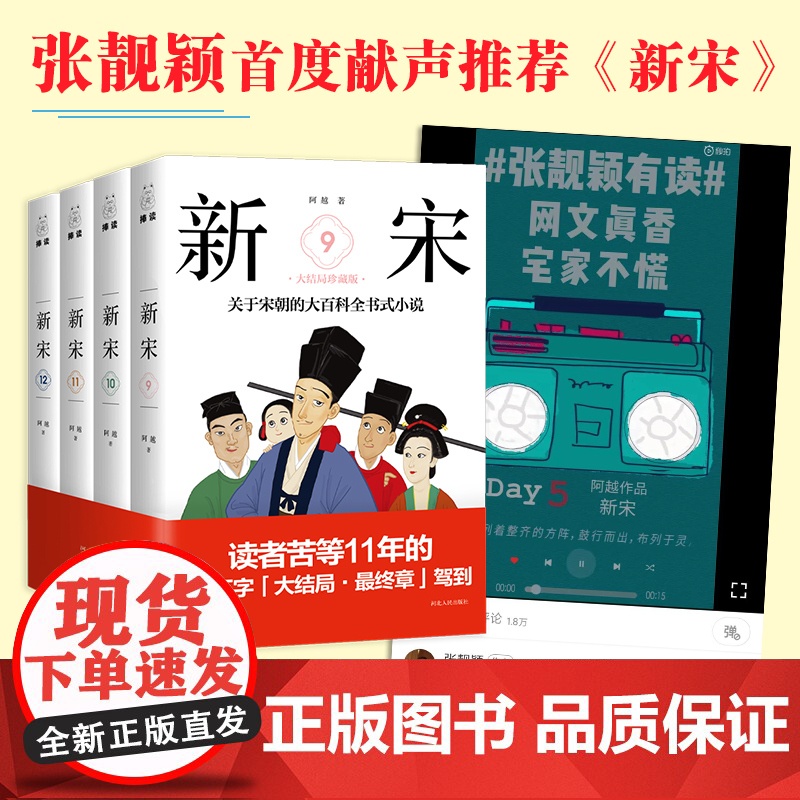 新宋 大结局珍藏版9-12 阿越 著 小说高清大图
