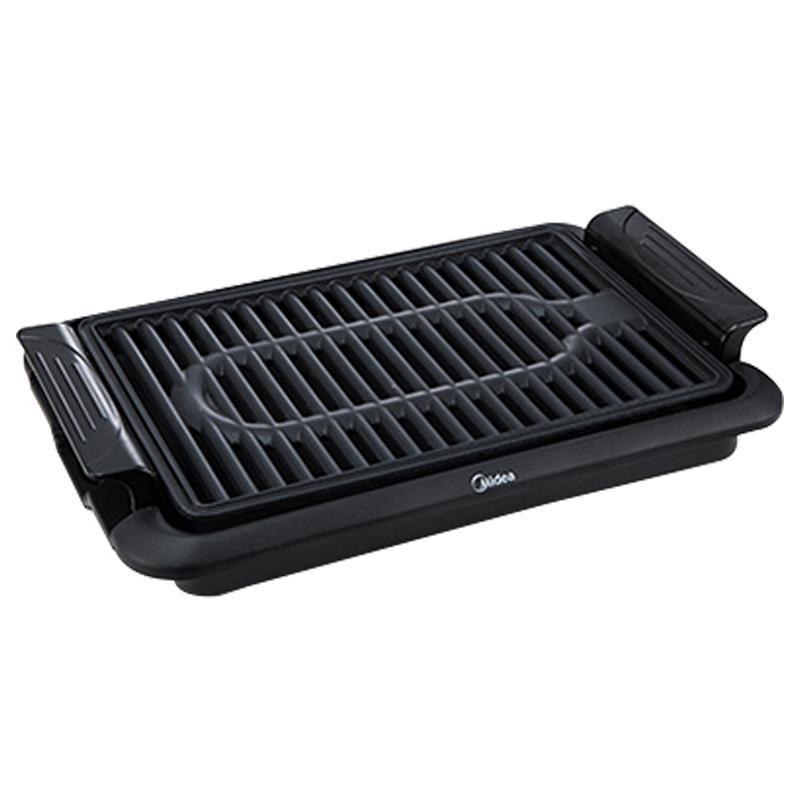 美的 MC-JK4025P101 电饼铛 电烧烤炉 电烤盘 大功率 速热 家用 不沾烤串机