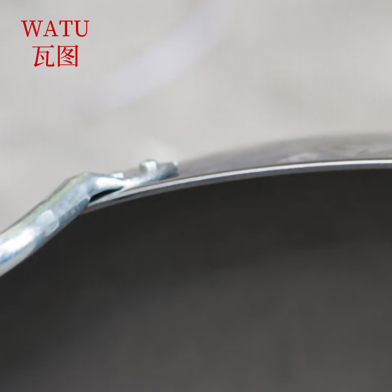瓦图 炒锅 食堂大炒锅 双耳可抛炒菜锅 铁锅 直径80cm 1个装高清大图