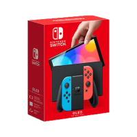 任天堂(Nintendo)Switch 家用体感游戏机 掌上游戏机 续航增强OLED 红蓝 港版+塞尔达王国之泪游戏卡带