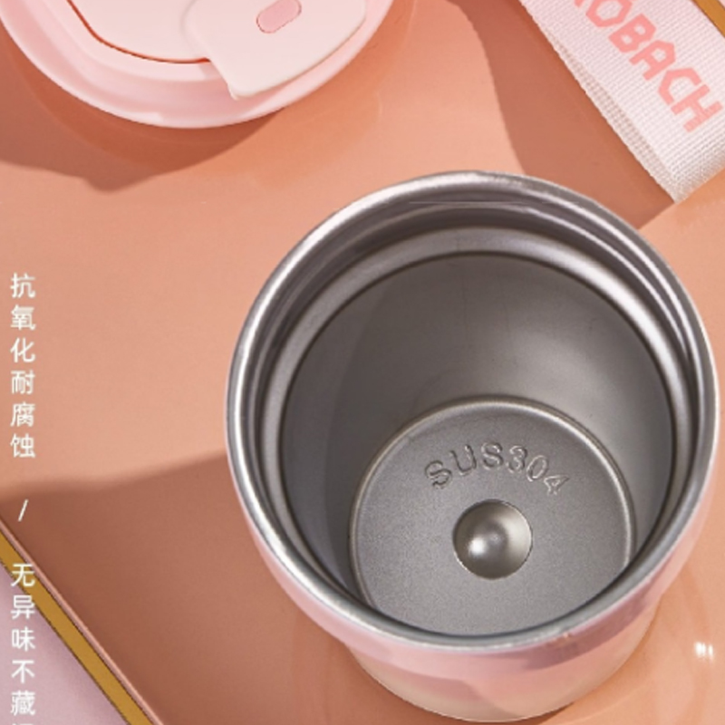 康巴赫 经典系列便携咖啡杯LPB33B01 330ml高清大图