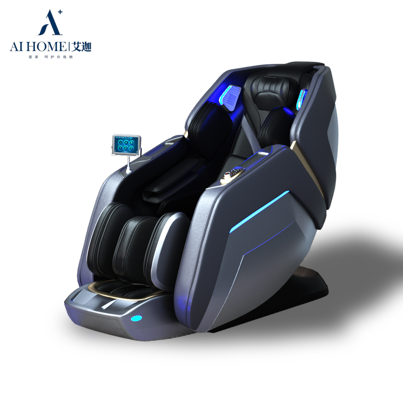 艾迦(AI-HOME)4D机械手AI智能语音全自动AI-100按摩椅腰背热敷负离子净化一体机免安装全身气囊按摩豪华太空舱