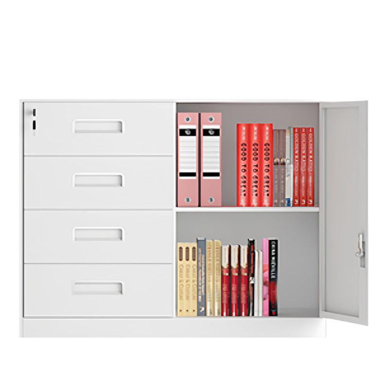 智叶舟矮柜四斗一门750*390*580mm台高清大图