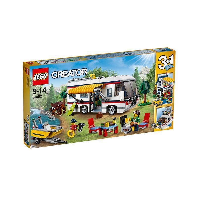 乐高(LEGO)Creator 创意百变 度假露营车 31052 792颗儿童积木塑料玩具 9-14岁 200块以上