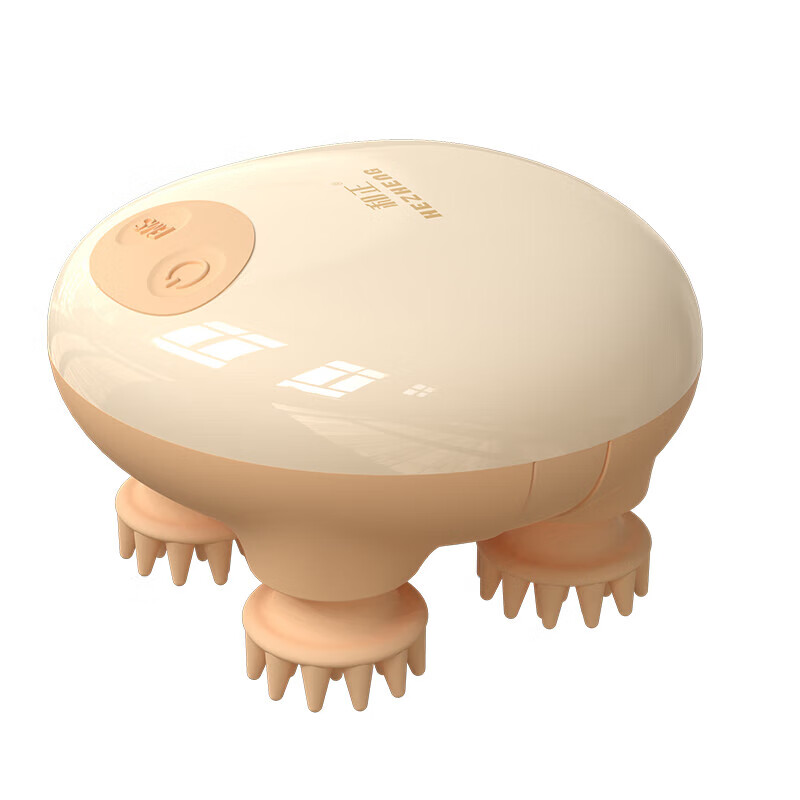 和正 头部按摩器 家用电动头皮按摩仪 防水揉头发按摩爪 HZ-HEAD-3