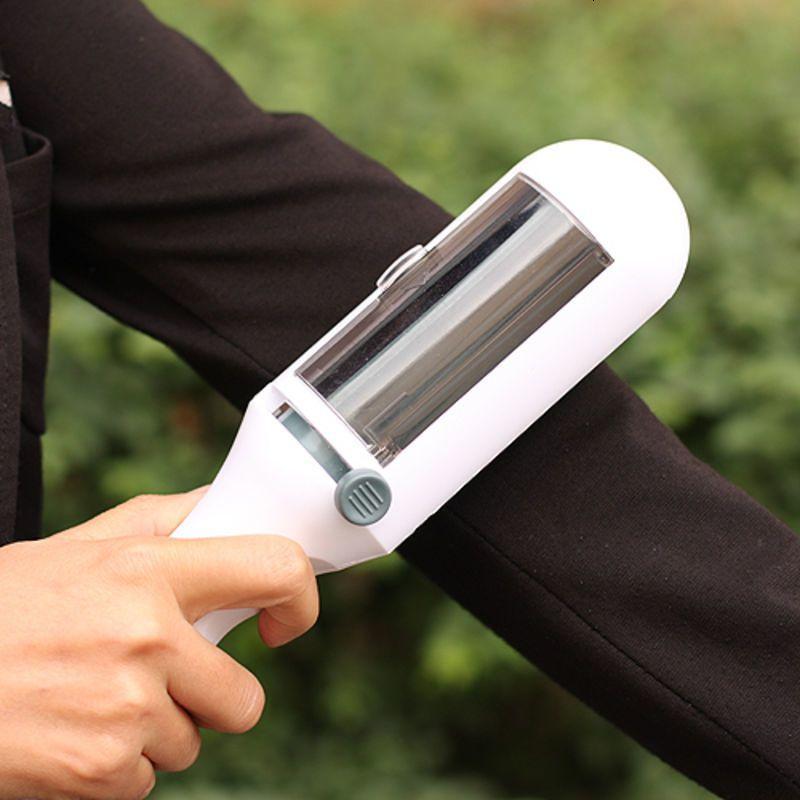 静电除毛刷毛器衣服粘毛器可水洗滚筒黏沾吸毛去毛刷除尘刷0