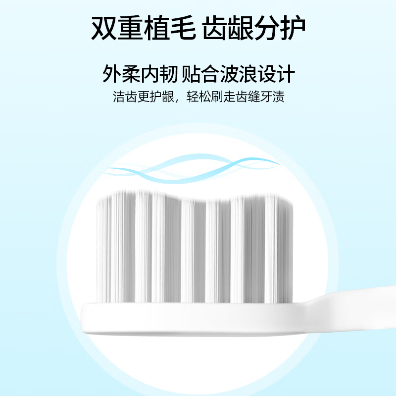 花王成人薄刷头柔软紧凑型牙刷软毛高清大图