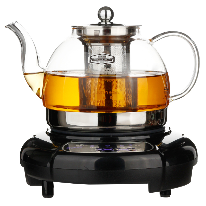 玻璃茶壶电磁炉专用黑茶煮茶器妖怪过滤煮茶壶烧泡茶器