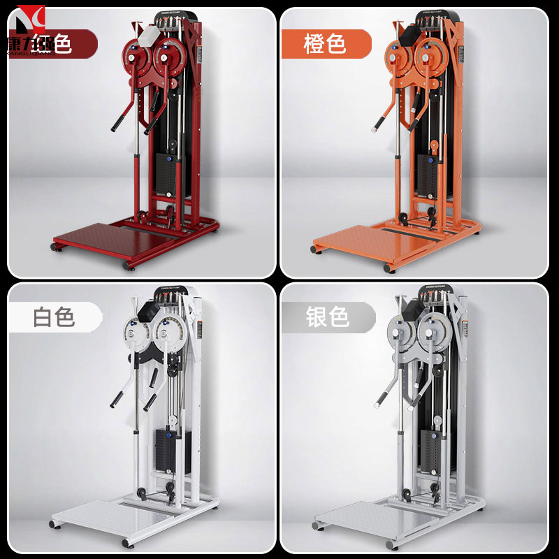 康力强KLQ8001健身房多功能蝴蝶机侧平举夹胸训练一体双臂机肩部训练侧平举训练器(橙色)高清大图