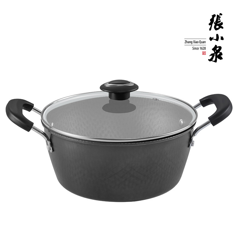 张小泉精铁锤纹锅具套装-C35393000高清大图