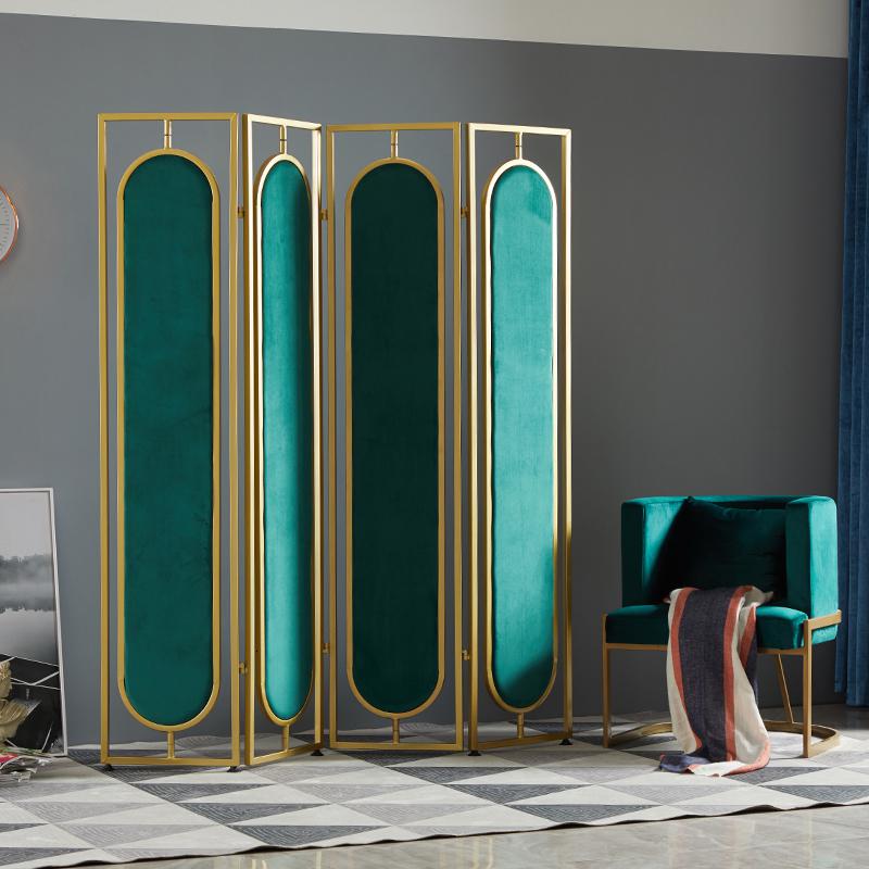 BONJEAN北欧屏风隔断墙客厅酒店办公室现代简约屏风折叠中式移动折屏高清大图