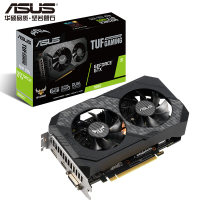 华硕（ASUS）TUF-GTX1660-O6G-GAMING GTX1660甜品级游戏电竞显卡