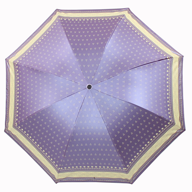 天堂伞三折小巧女士防紫外线遮阳伞太阳伞晴雨伞