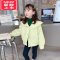 可莉允女童冬装棉服2022新款儿童韩版洋气加厚棉衣外套宝宝棉袄保暖外衣