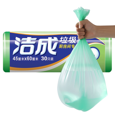 洁成厨房间专用中号加厚垃圾袋45cm*60cm*30只