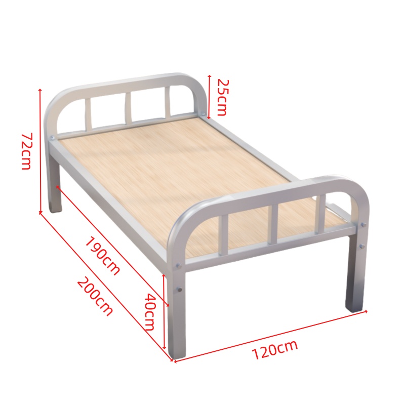 烁恒圆头床高清大图