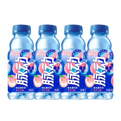 脉动维生素饮料400ml*4瓶桃子味
