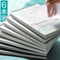 a5上翻线圈本简约大学生ins风厚康奈尔笔记本子b5空白本网格本