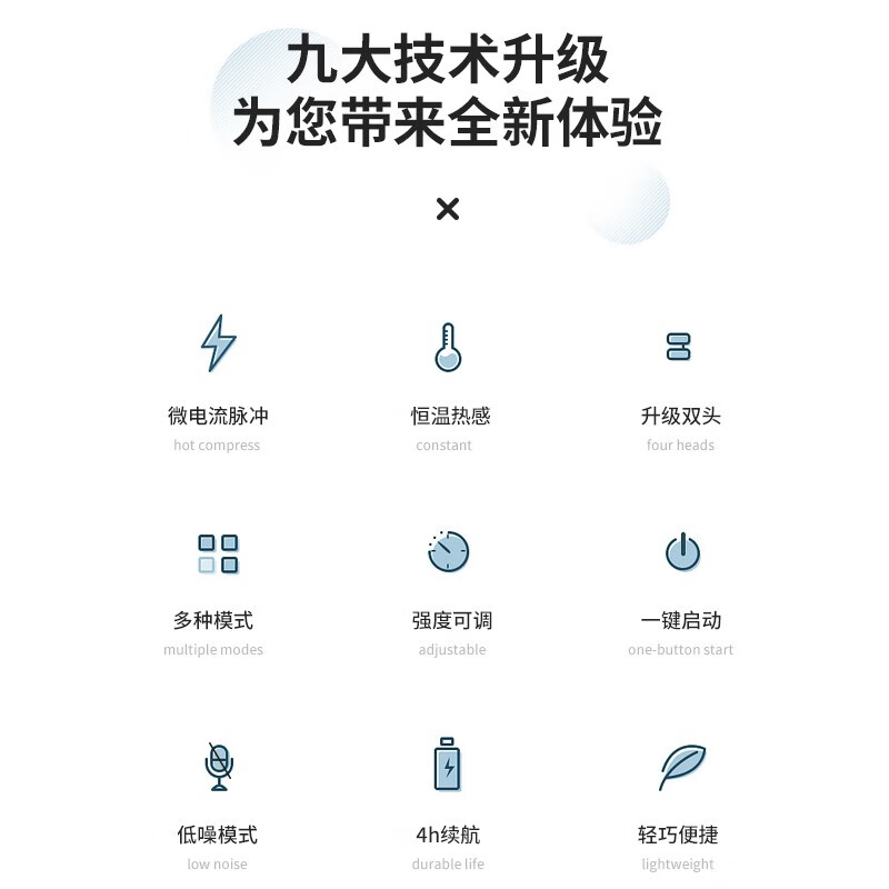 荣事达 RSD-PK1177XR智能颈椎按摩器高清大图