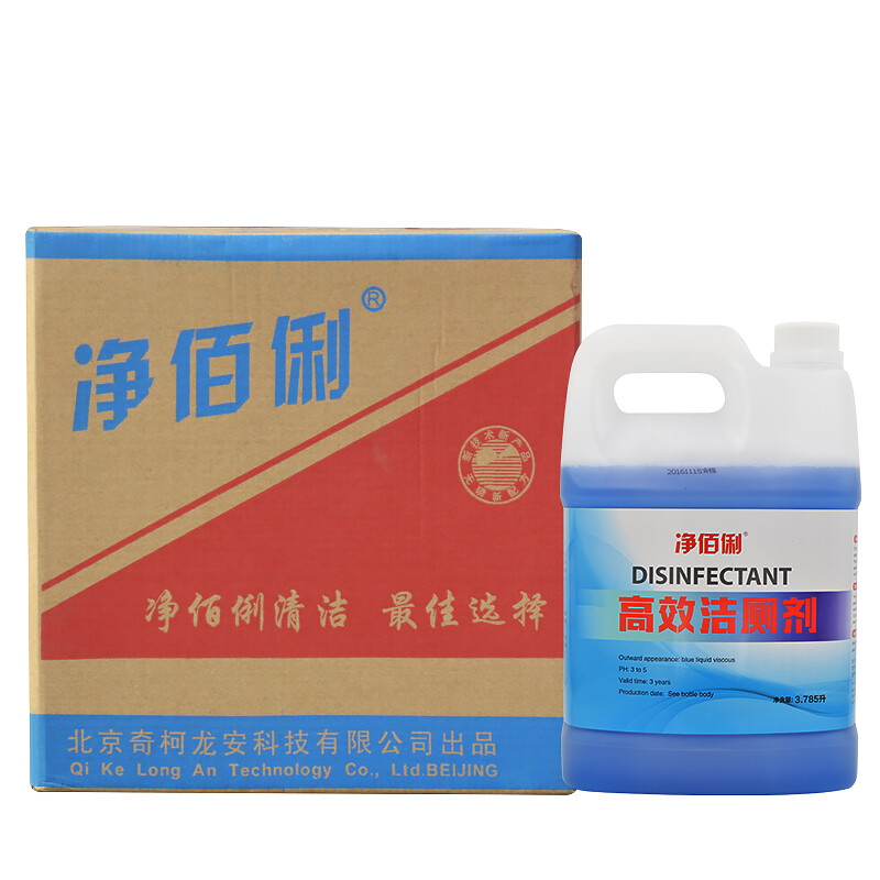 净佰俐 洁厕液 3.785升/桶高效洁厕剂高清大图