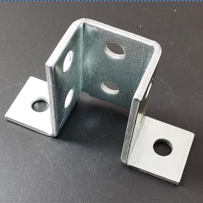 抗震支架底座焊接底座免焊底座光伏底座c型钢连接底座万向底座4141免