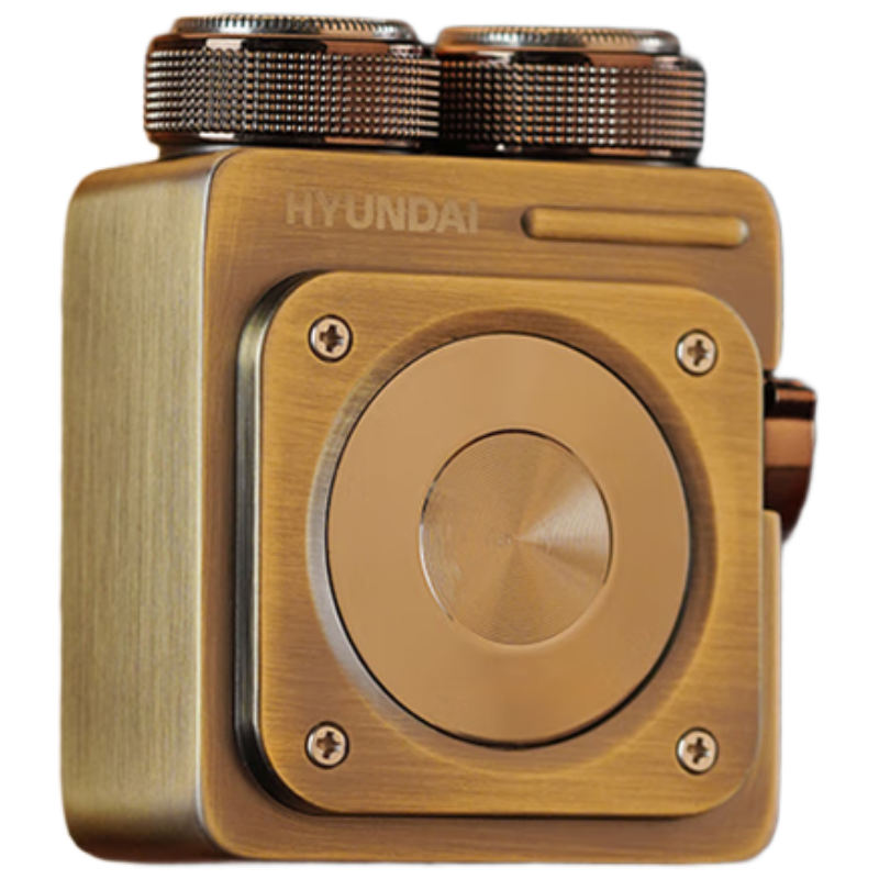 HYUNDAI 机甲系列全金属电动剃须刀全身水洗剃须刀 插画版 YS661