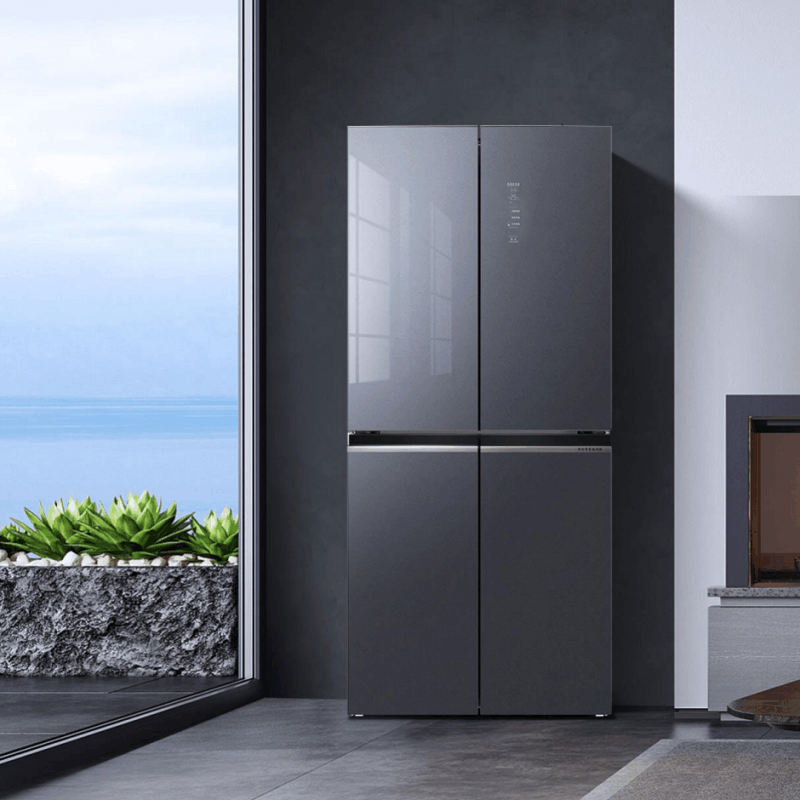 Fardior法迪欧冰箱 无霜冷藏冷冻 BCD-483WQBGH/NC(烟雨灰)图片