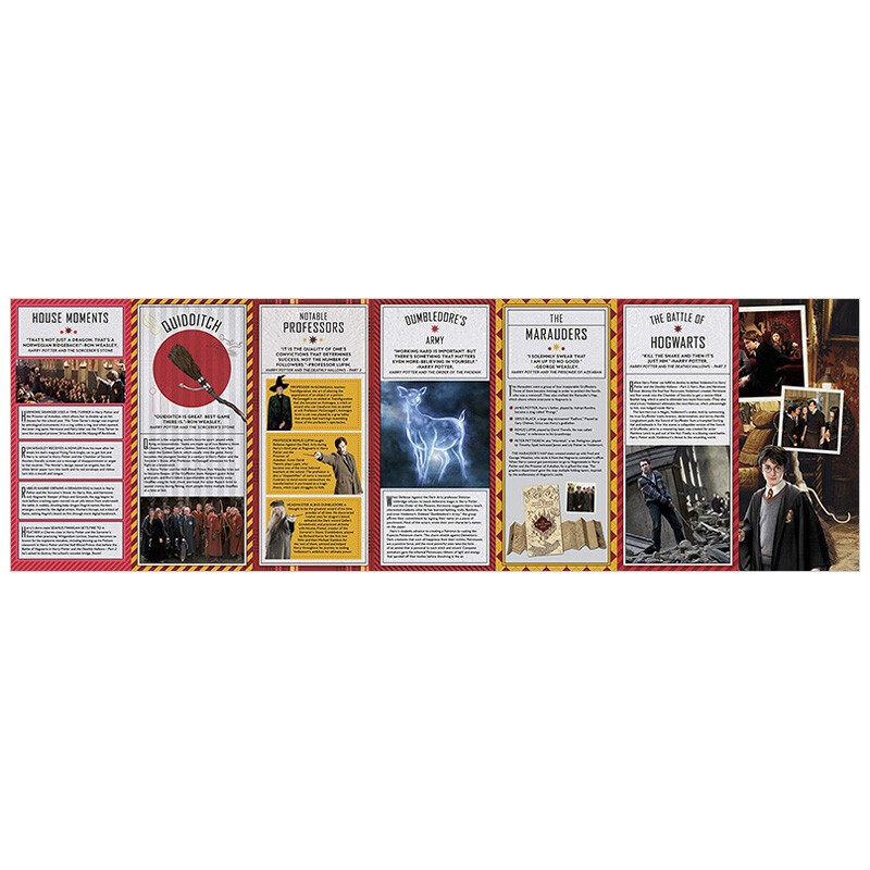 [正版]哈利波特格兰芬多学院魔法宝箱 魔法道具折叠书 英文原版 Harry Potter Gryffindor Mag高清大图