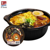 紫山一夻拉面 香辣豚骨520g/盒方便火锅速食懒人食品自热小火锅自煮豚骨拉面自助网红锅 自嗨同款自热网红拉面