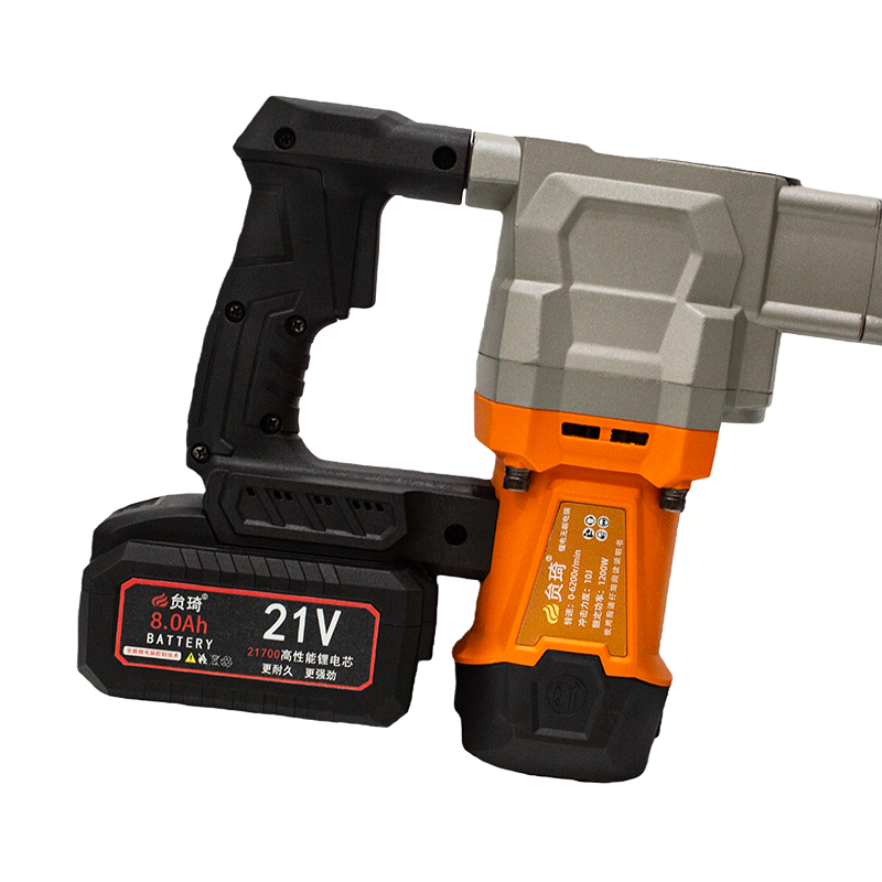 贠琦工业级无刷锂电大功率充电式电镐高清大图