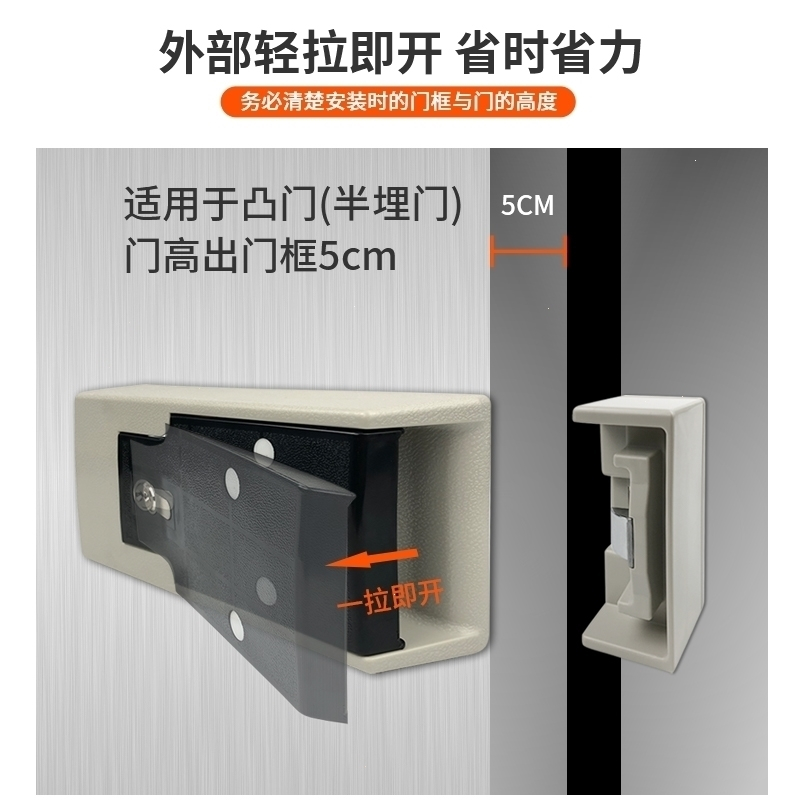 冷库安全防盗锁1188安全锁韩国特殊锁古达冷藏库安全门锁凸门防盗锁