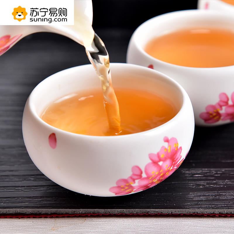 天福茗茶 乌龙茶大红袍 武夷山大红袍茶叶散装乌龙茶 罐装100g大红袍100g-S4
