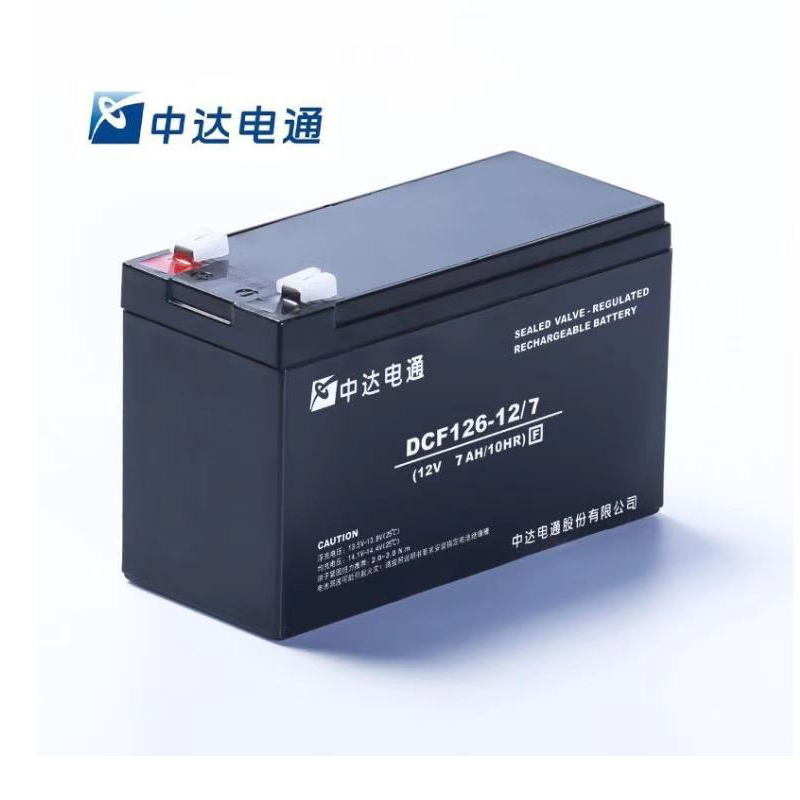 中达电通 蓄电池 DCF126 12V-7Ah高清大图