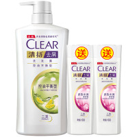清扬洗发水露乳500ml控油平衡去屑止痒男女通用洗头发膏正品