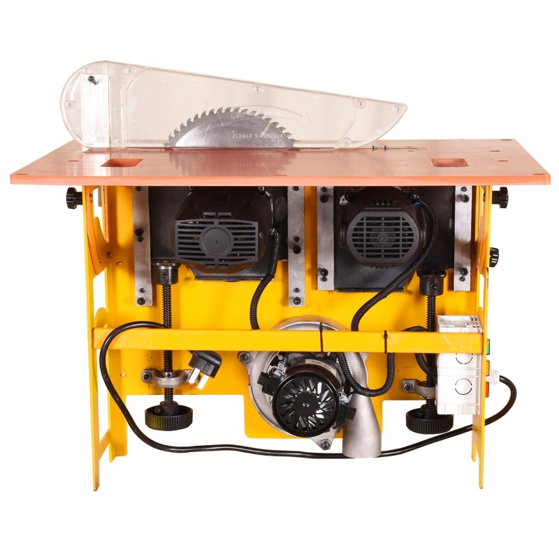 无尘子母锯台推台锯阿斯卡利多功能木工装修机械便携折叠升降一体机