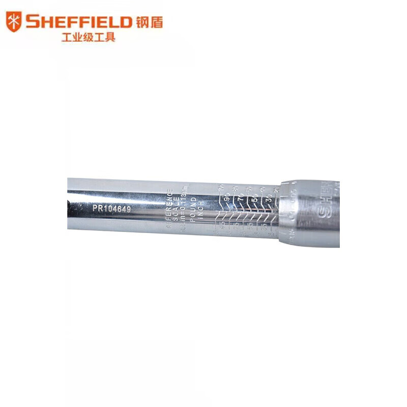 钢盾(SHEFFIELD) S016313 9×12mm系列全钢型工业级可调式换头扭力扳手高清大图