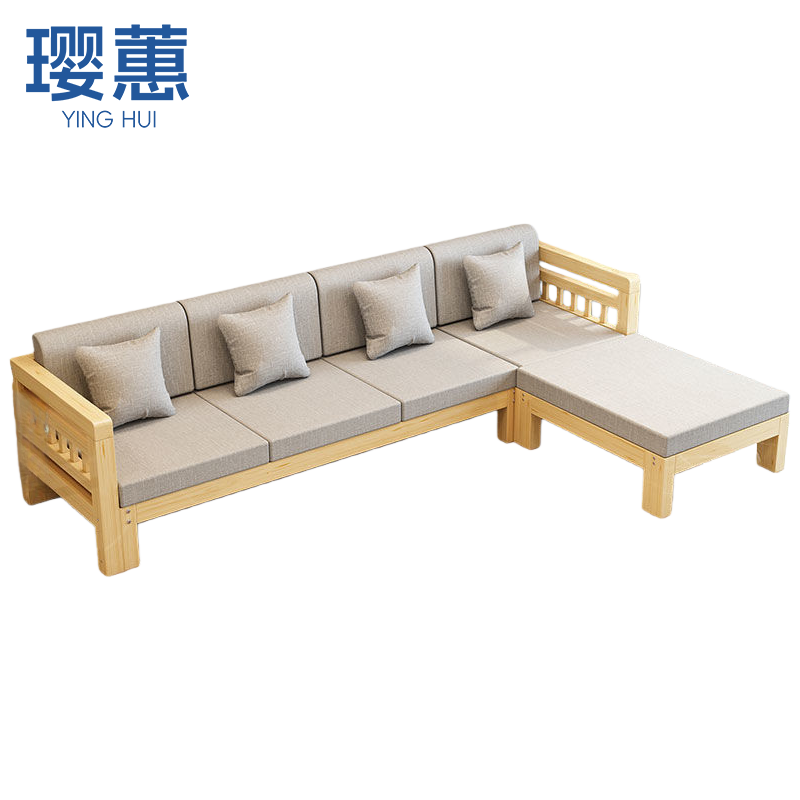 璎蕙 沙发3+贵妃榻 套高清大图