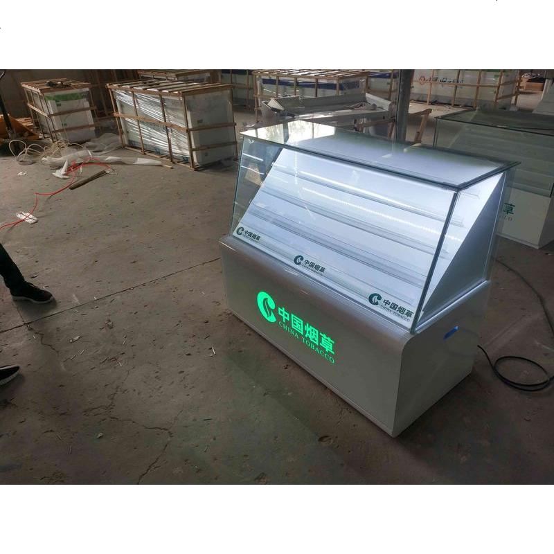 新款铁质展示柜超市便利店烟柜收银台组合定做铁柜组合柜高清大图