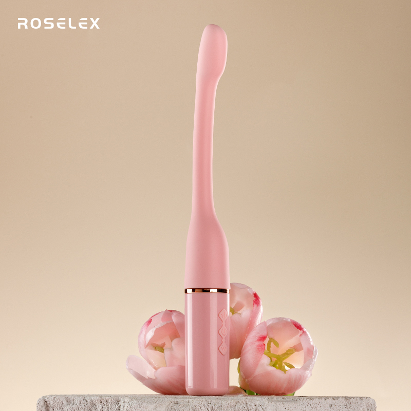 RoseLEX 迷你点潮笔震动棒小号细头柔软弯曲私处振动按摩棒插入式跳蛋点潮棒处女性自慰器情趣成人用品高清大图