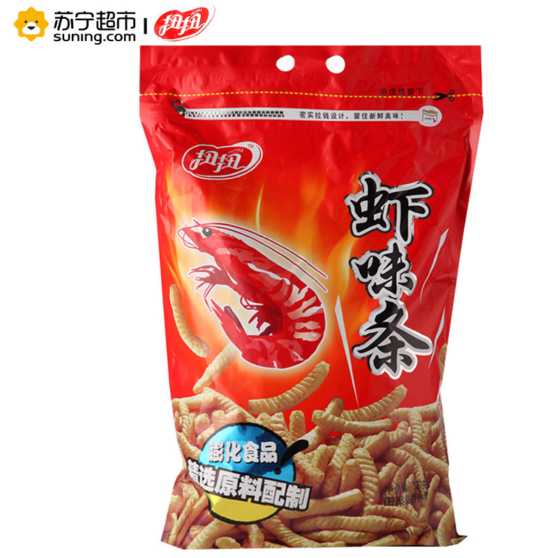扭扭虾味条280g 鲜美爽口 悉心选材