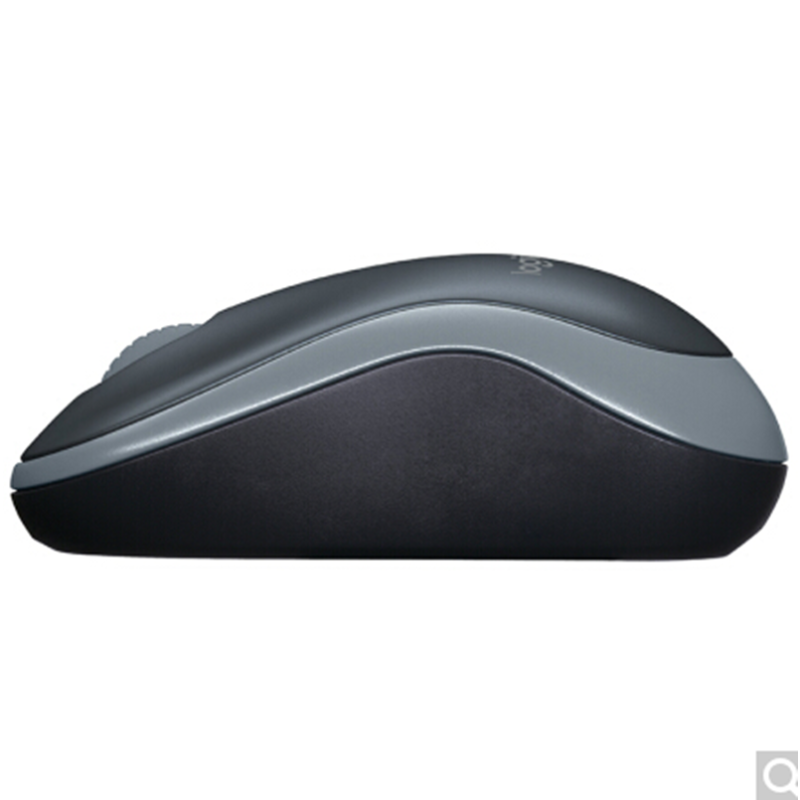 罗技（Logitech）M185（M186）无线鼠标 黑色灰边