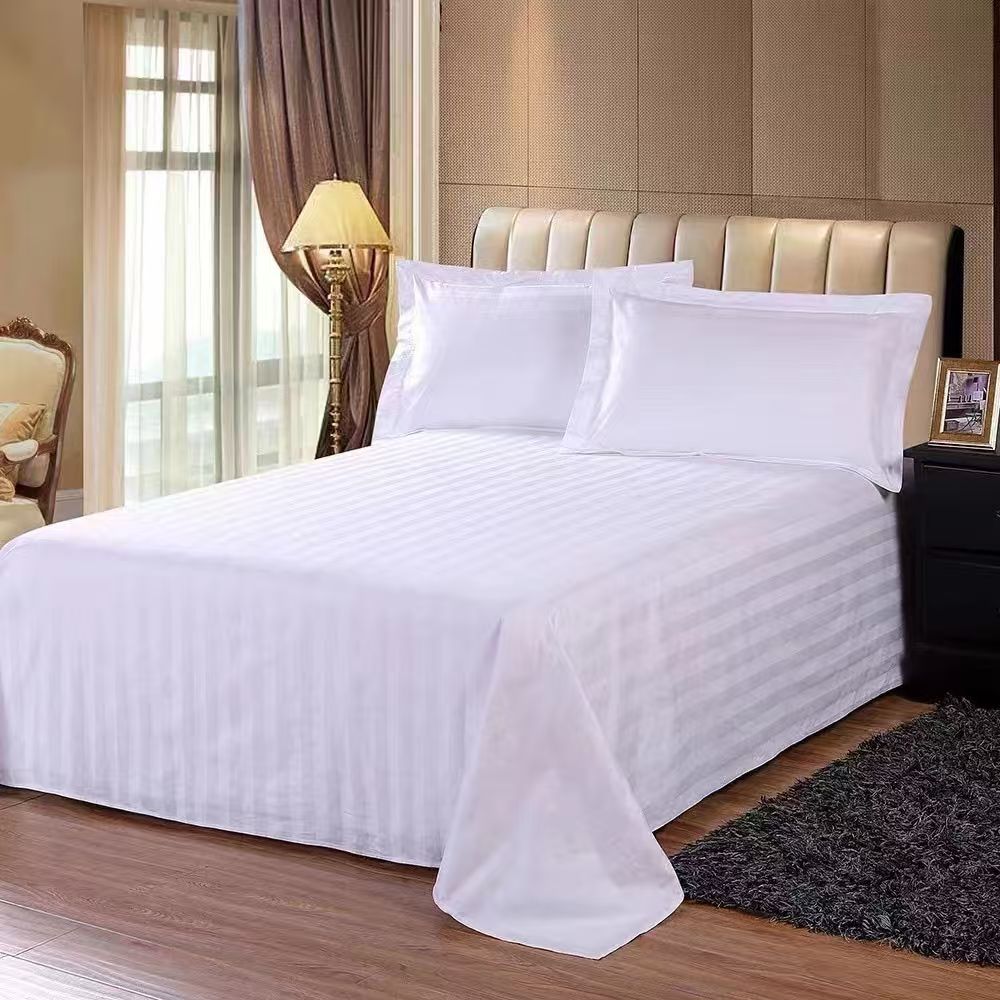 莘爱床单白色1.2米床230×160cm/条高清大图