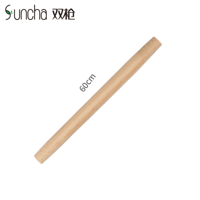 双枪(Suncha)擀面杖 竹制压面棍擀面条竹棒 600mm GM1160