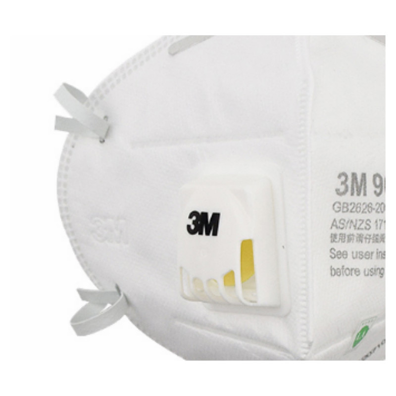 3M 9001V 折叠式带阀防尘口罩标准号(耳带式)