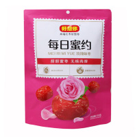 好想你去核金丝小枣野酸多口味蜜饯果脯每日蜜约玫瑰味枣200g*3袋
