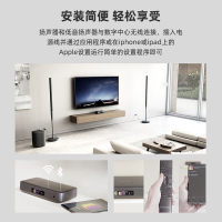 线下同款 哈曼卡顿 Radiance 2400 真无线5.1声道家庭影院 音箱 音响 无线WiFi 电视客厅立柱蓝牙音响