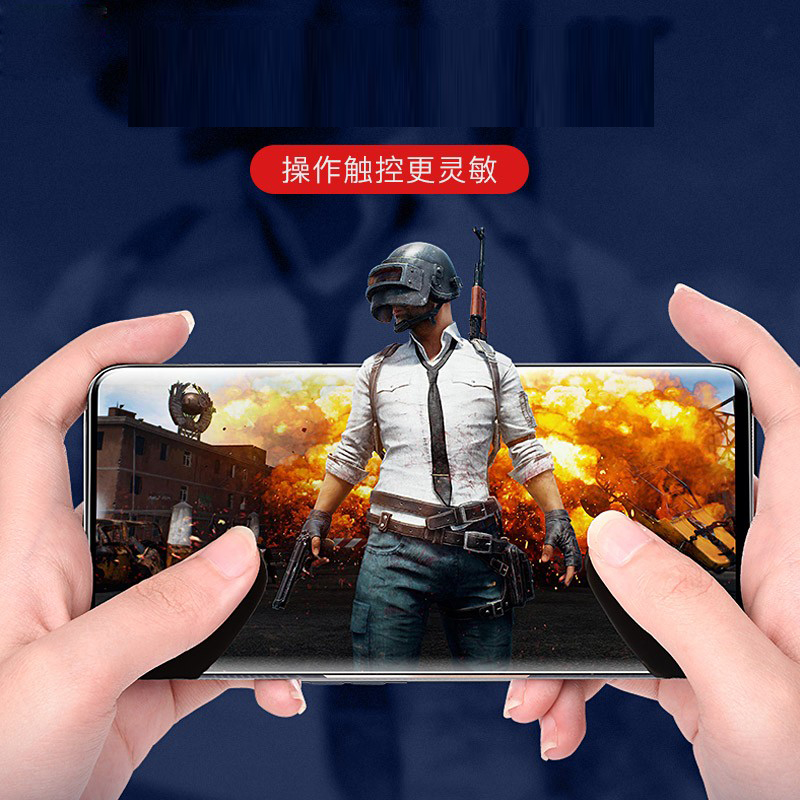 [买2送磨砂壳]轻万适用华为荣耀20s钢化膜全屏黑色高清透明防摔贴膜honor手机保护膜全玻璃高清大图